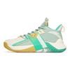 Anta Cement Nemesis KT Thompson Shock Absorbing Non-Slip Wear-Resistant Low-Top Basketball Shoes Men sneaker Green White Yellow 112041610-3