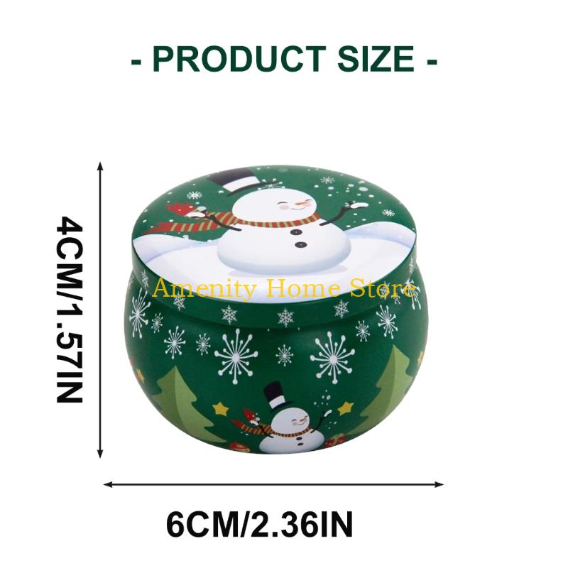F26C Holiday Soys Festival Scented Decoration For Christmas Dinner Tabletop