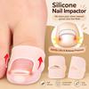 1 Pair Silicone Ingrown Toenail Corrector Elastic Bunion Corrector  Travel Use