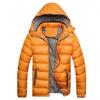 Winter Parkas Men Cotton Jacket 2026 New Overcoat Male Warm Hooded Outwear Removable Hooded Thickening Cotton Padded Coat Mens