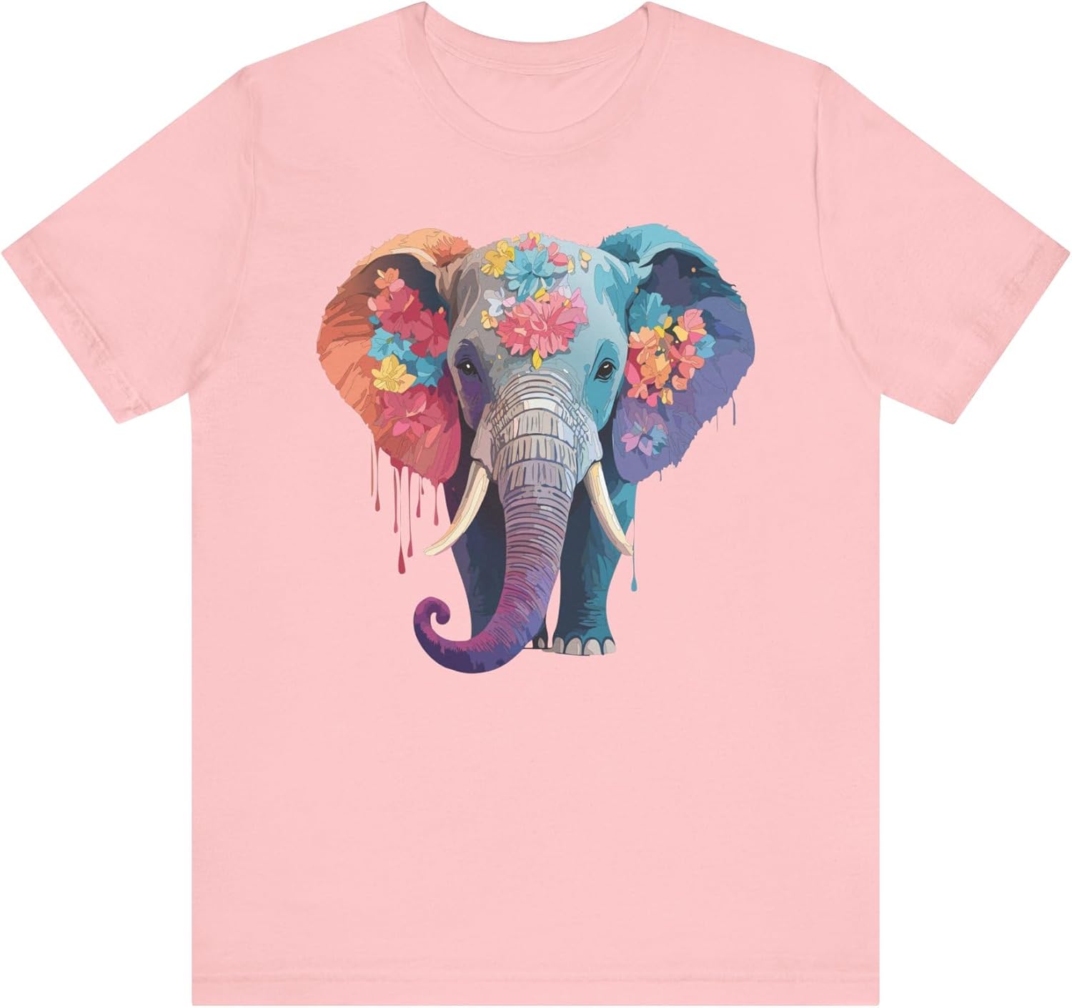 

Elephant Graphic Design Tee, Elephant Shirt, Vintage Tees, Art Design T-Shirt, Animal Graphic Tee, Animal Shirts 6 5XL різнокольоровий