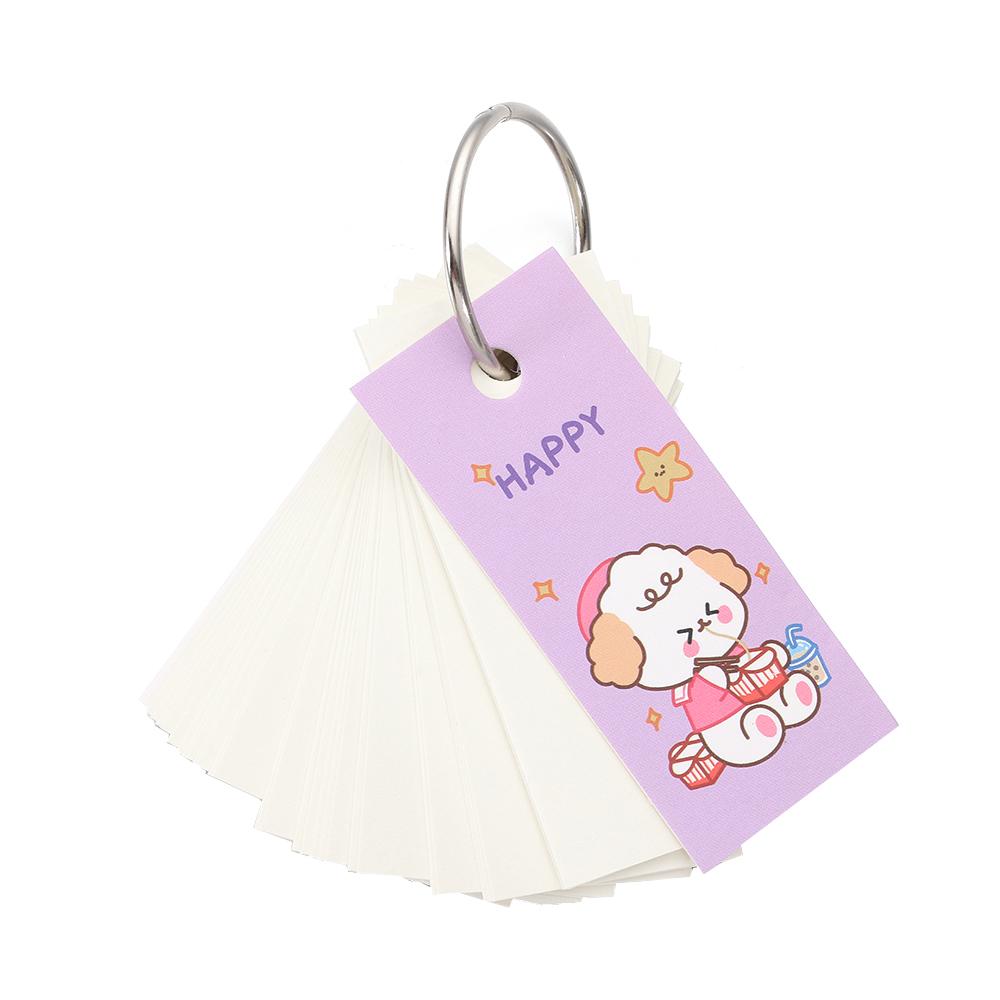 1PC Stationery Binding Cartoon Memo Pad Notebook Coil Loose-Leaf