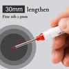 6/8Pcs/Set 30mm Long Head Markers Pen Bathroom Woodworking Decoration Deep Hole Marker Blue/Red/Black/White Oily Marker Pens