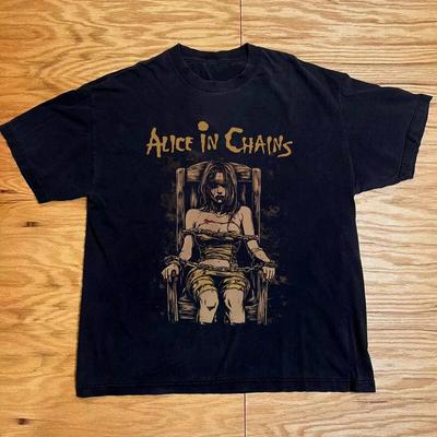 Vintage Style Rock Tee – Alice In Chains Inspired Shirt Unisex Unisex T-Shirt