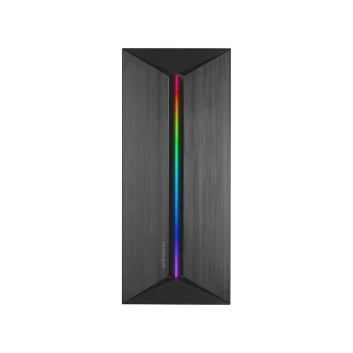 Mars Gaming Mc-blaze Caja Pc Atx Ventilador Frgb 80mm Tira Led Rgb Frontal Negro
