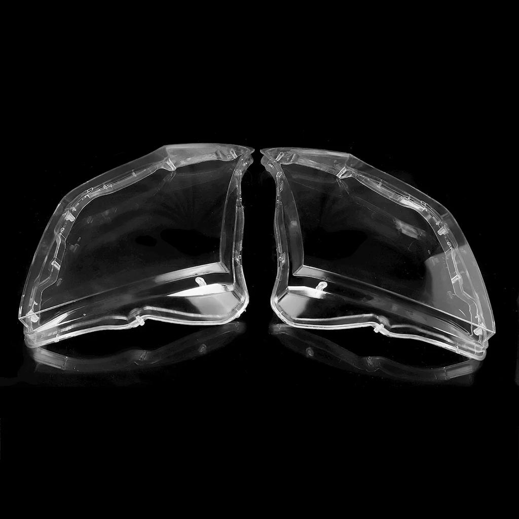 Left/Right Front Headlamp Lens Cover For Mitsubishi PAJERO V87 V93 V97 2007-2018 Transparent Lampshade Clear Headlight Cover