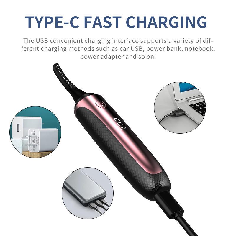 Rechargeable Heated Electric Eyelash Curler