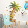Creative Books, Coconut Tree, Children's Bedroom, Study Room, Home Furnishings, Wall Beautification, Decoration Wall Stickers