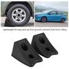 2pcs Car Antislip Block Plastic Car Tyre Slip Stopper Wheel Alignment Block