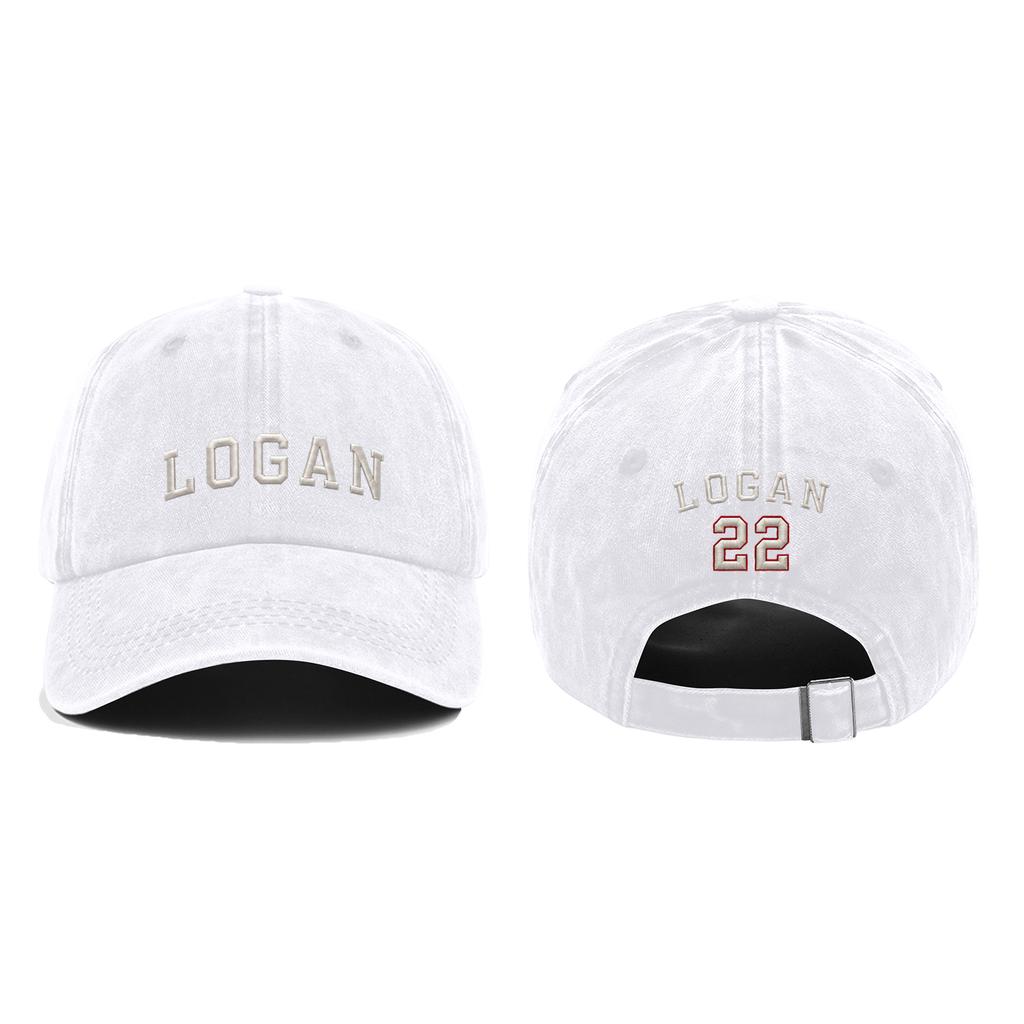 Vintage Washed Cotton Baseball Cap Adjustable Soft Top Distressed Retro Style Embroidered Logo Casual Outdoor Hat for Everyday Use