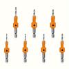 5/7pcs Countersink Drill Bit Set, 8Mm Round Shank, Conical Sizes 2.8-4.0Mm for Woodworking, Screw, Hole Drilling & Opening Tools