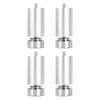 4x Sofa Legs Alloy Adjustable Heavy Duty Table Feet M10 Metal Furniture Legs for Bathroom Dining Table Wardrobes Couch Sofas