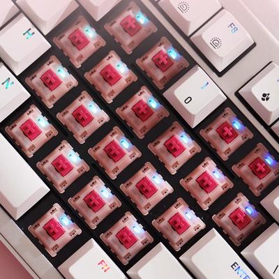 CHERRY MX Petal Switch 30g Light Pressure Tactile 5pin Switches for Mechanical Keyboard Fine Lubrication Golden Contact 4.0mm