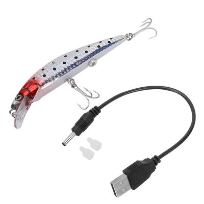 12cm Fishing Charging Electric Minnow Float Lure Bait