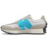 Nb 327 Comfortable Suede Fabric Low-Top Casual Running Shoes Unisex Sneaker Gray Blue MS327FB