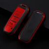 Baojun Car Key Case: 730, 200E100, 560, 530, 630 Leather Pattern Protective Shell with Buckle for Women