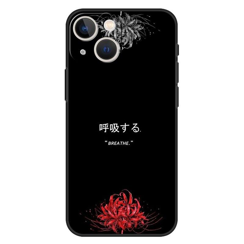 Case for Iphone 13 Pro Coque iPhone 11 12 Pro Max Cases Xr XS X 7 8 Plus 14 5 5s SE2020 Cover Tokyo Ghoul Equinox Flower
