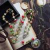 Catholic Necklace Mary Blessing Rosary Prayer Religious Necklace Rosary Beads
