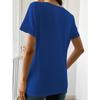 Women's "They Not Like Us" Striking Graffiti T-Shirt-Short Sleeve Crew Neck Casual Street Style Top.