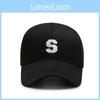 S Season Spring Letter Embroidery Baseball Cap Breathable Outdoor Sunshade Hat