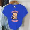 Woman Tshirts Graphic T Shirt Womens ALLERGIC BULLSHIT Printed Tshirt Fashion Youthful Female Clothing  Womens Clothing Sales