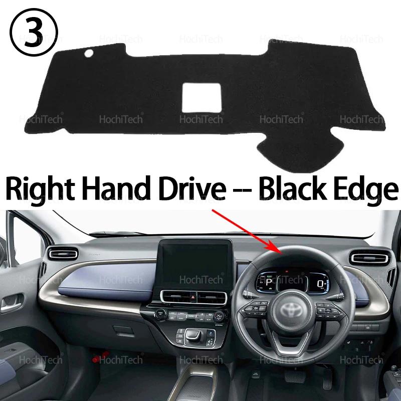 For Toyota AQUA 2 Prius C XP210 -Present Accessories Dash Board Sunshade Carpet Dashboard Cover Protective Pad