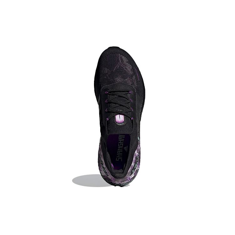 Adidas Ult City Light Anti-Twist Mesh-Gewebe Dämpfung Rutschfest Abriebfest Atmungsaktiv Low-Top Laufschuhe Unisex Laufschuhe Schwarz GY5006