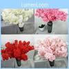 Artificial Cherry Blossom Stems Floral Arrangement Decoration Props Photography