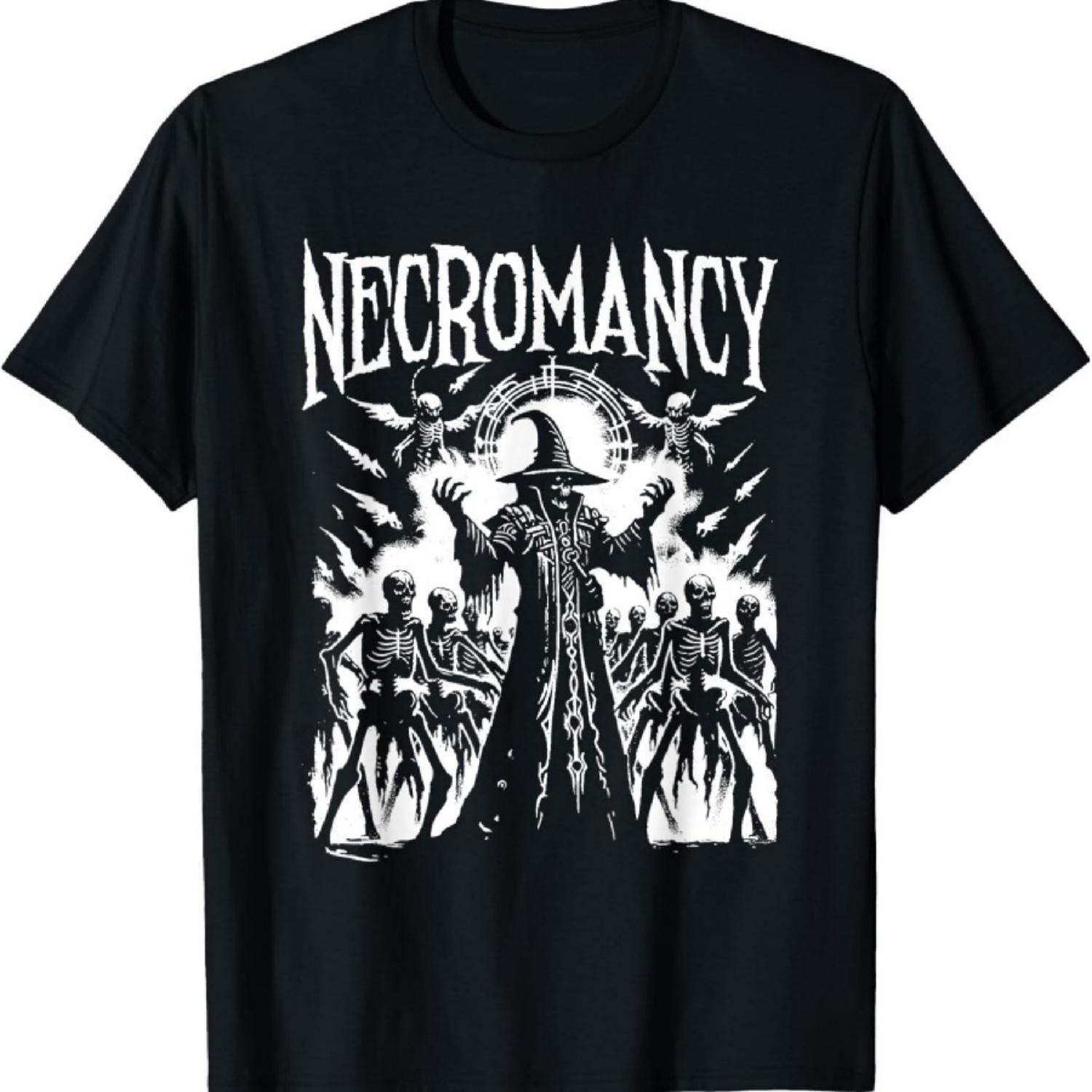 

Necromancer - Vintage Creepy Monster Halloween Lover T-Shirt XXXXXL різнокольоровий