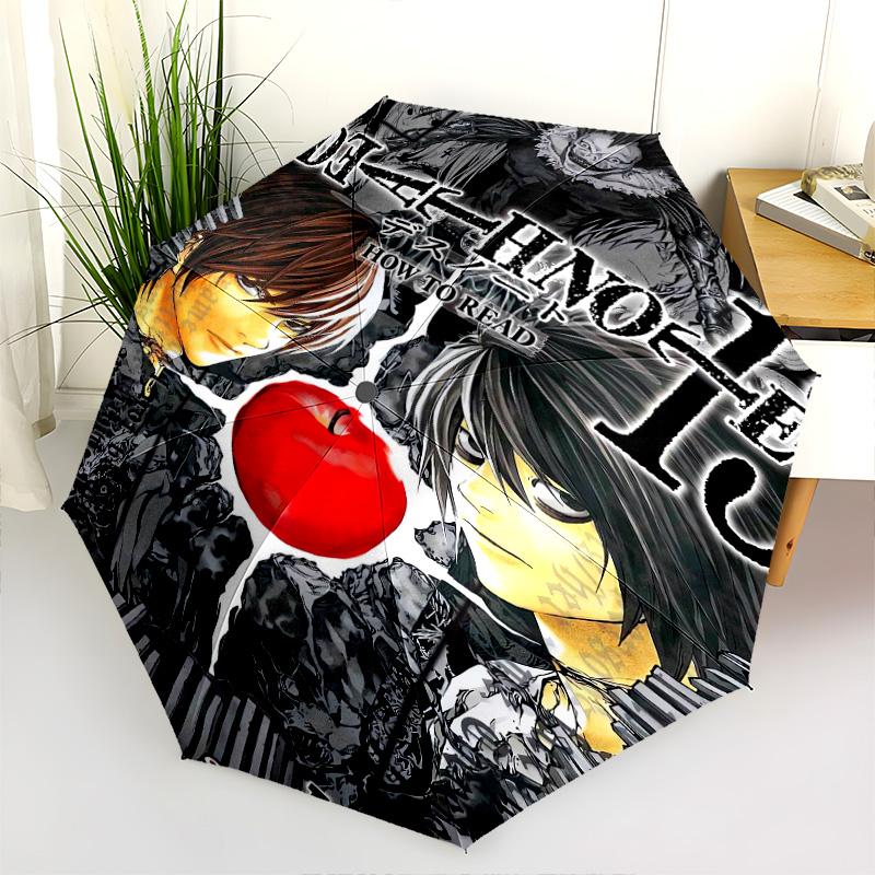 Dynamic Anime Ensemble Folding umbrella Umbrella Suitable for all seasons travel Three folds light