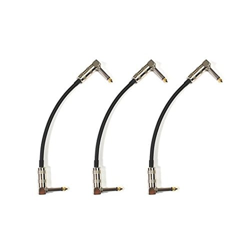 Belden 9395 20cm Patch Cables with L-Shaped Plugs (Set of 3)