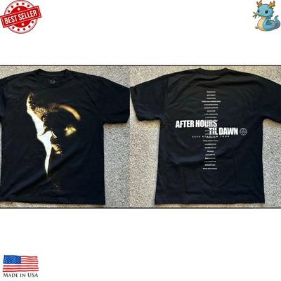 NEU The Weeknd After Hours Tour After Hours Til Dawn Tour T-Shirt 2 Seiten Unisex T-Shirt