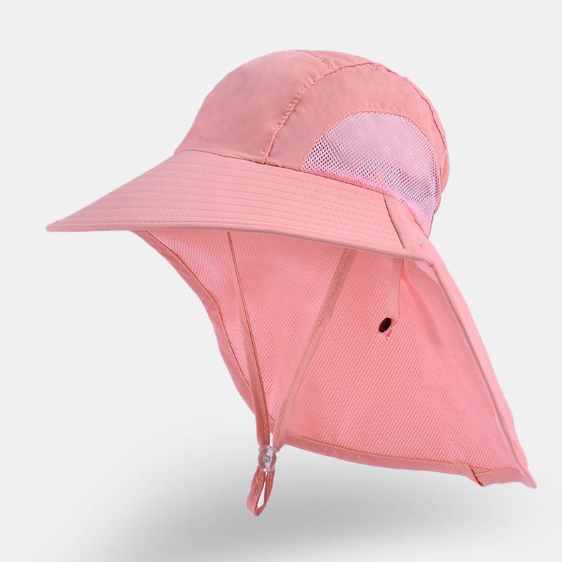 Kids Summer Fisherman Hat With Large Brim Sun Protection For Outdoor Play And Beach Days