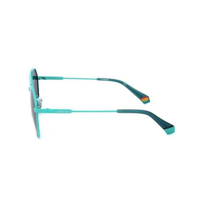 Lunettes de soleil Unisexe - Polaroid - PLD 6172S - Couleur 5CB AQUA - Monture Métal - Style Tendance