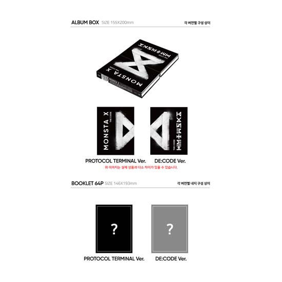 MONSTA X 5th Mini Album THE CODE