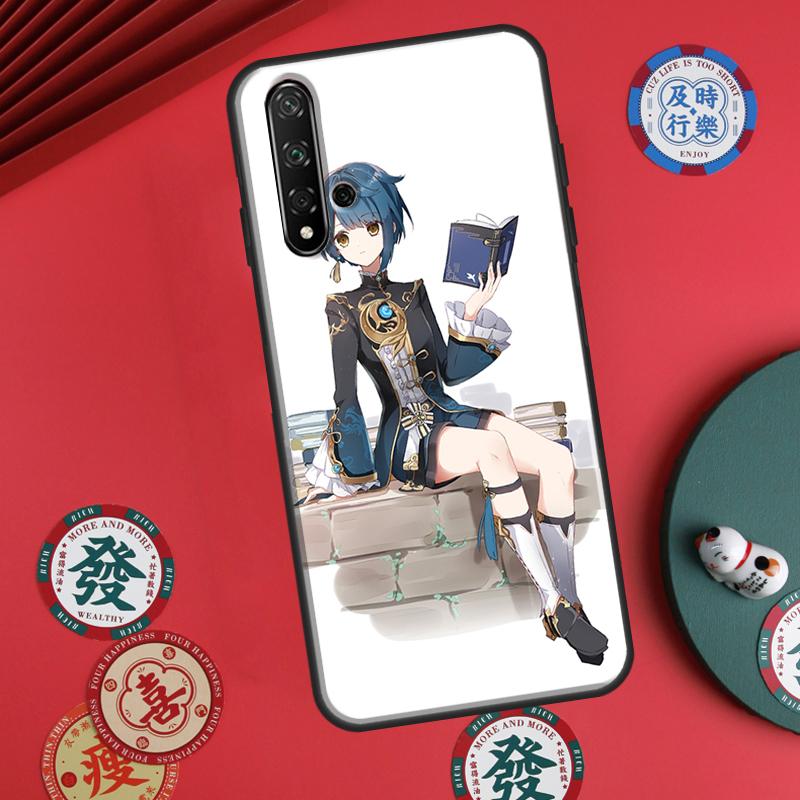 Genshin Impact Xingqiu For Huawei P60 Pro P30 P40 Lite Nova Y61 Y91 Y90 Y70 Y60 Y72 12s 12i 11i 7i 8i 9 10 SE Case