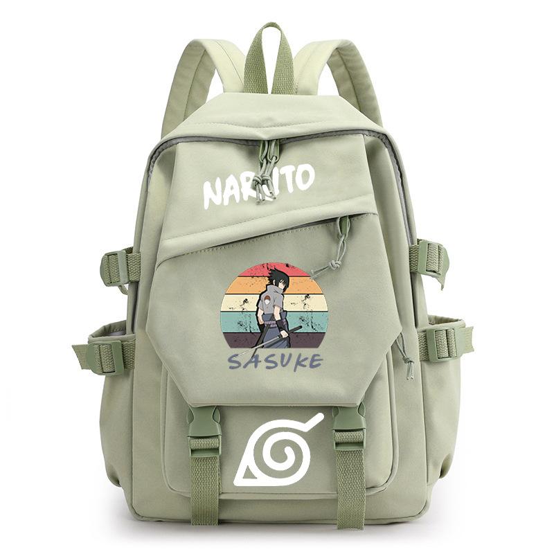 Animation peripheral junior high school backpack cross-border new large-capacity backpack computer bag