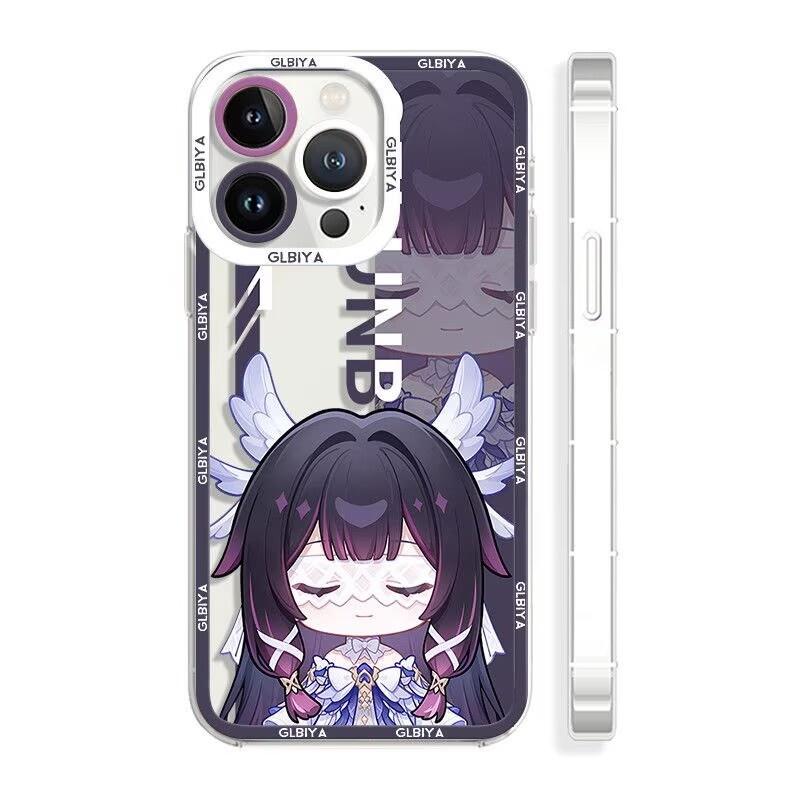 Genshin Impact Lauma Flins Columbina Case For Xiaomi POCO X7 X6 F5 X5 X4 X3 M3 M6 F6 Pro NFC F3 11 Lite 11T Pro Soft Clear Cover