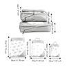 Waterproof Travel Storage Bags Nylon Luggage Organizer Cubes  Business Trip