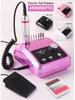 Lightweight Electric Nail Drill 204: 45000 RPM for Manicure, Nail Removal & Polishing