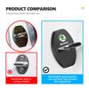 AAAJF1 4Pcs Car Door Lock Covers Auto Decorative Accessories For Skoda Kodiaq Fabia Kamiq Karoq Octavia 2 3 Rapid Scala