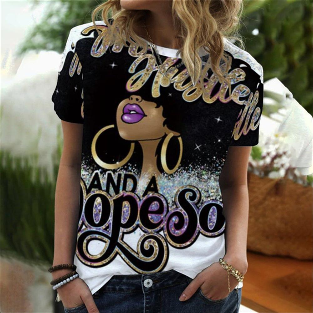 Maglietta Donna Graffiti Streetwear | Originale 100% Cotone 180g/m² | Taglie Forti XS-XXXL | Stampa DTF Resistente