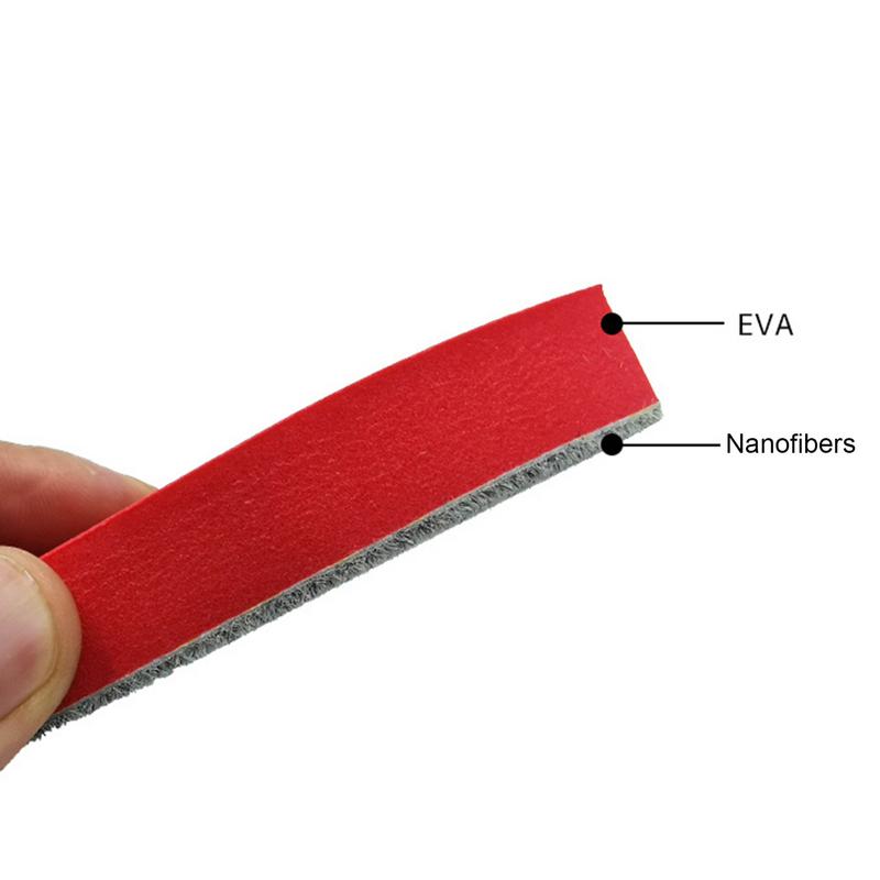 Car Wash Sponge Car Interior Wax Scrubbing Sponge Soft Car Cleaning Supplies EVA Two-layer Design Nano Fiber Material Sponge For