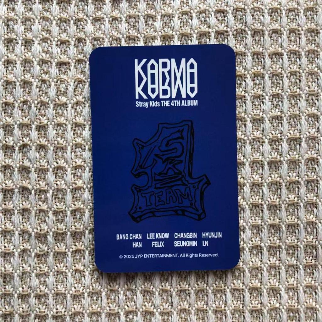 [USED] Straykids KARMA Pop-Up Uniform Reno Trading Card