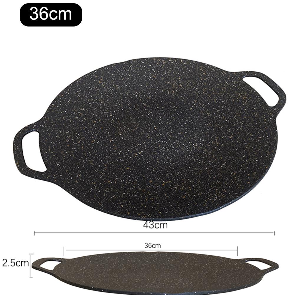 Mini BBQ Alcohol Stove Barbecue Grill Detachable Outdoor BBQ Plate Non-Stick Japanese Alcohol Stove Portable Mini Barbecue Stove