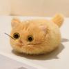 Stuffed Animals Black Cat Plush Keychain Cartoon Grey Cat Plush Dolls  Baby Gifts
