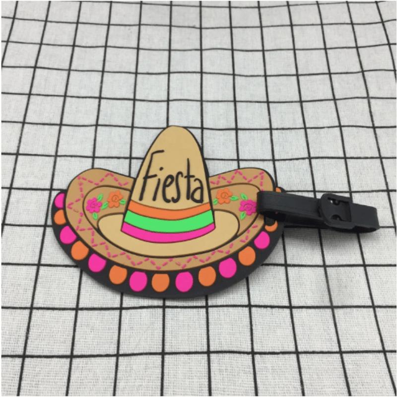 Fruit Cartoon Silicone Luggage Tag for Women/Men Suitcase ID Address Holder Boarding Tag Portable Label Travel Accessories