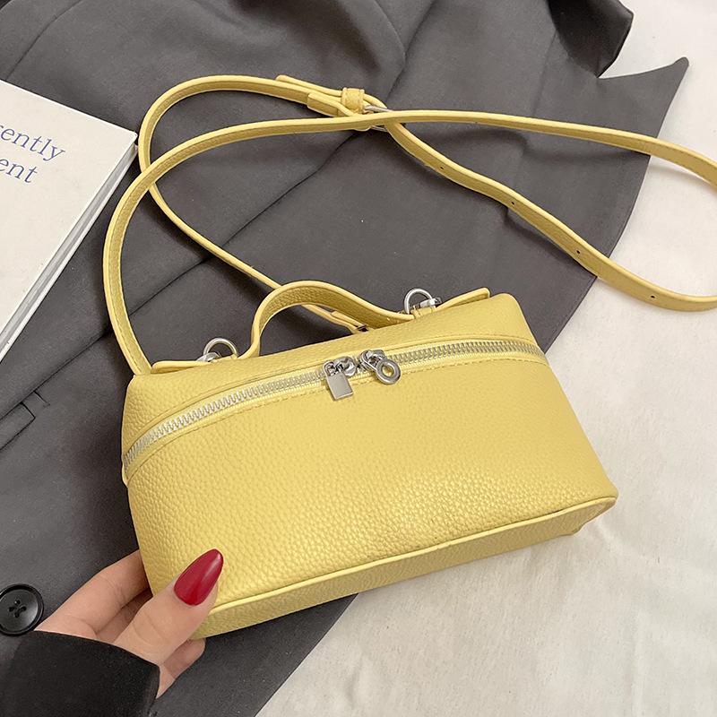 

Оптовая продажа нового продукта, высококачественная портативная сумка для мелочи с узором личи, женская универсальная модная сумка-мессенджер для поездок на работу, маленькая свежая корейская сумка