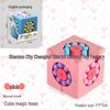 Six-Sided Rotating Magic Bean Puzzle Spinner for Kids - Creative Brain-Boosting Toy