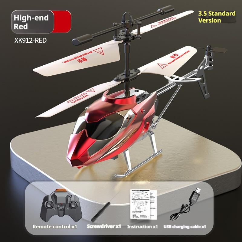 Xk913 New 3.5-Way Remote-Controlled Helicopter Usb Charging Drop Resistant And Anti-Collision Remote-Controlled Airplane Model
